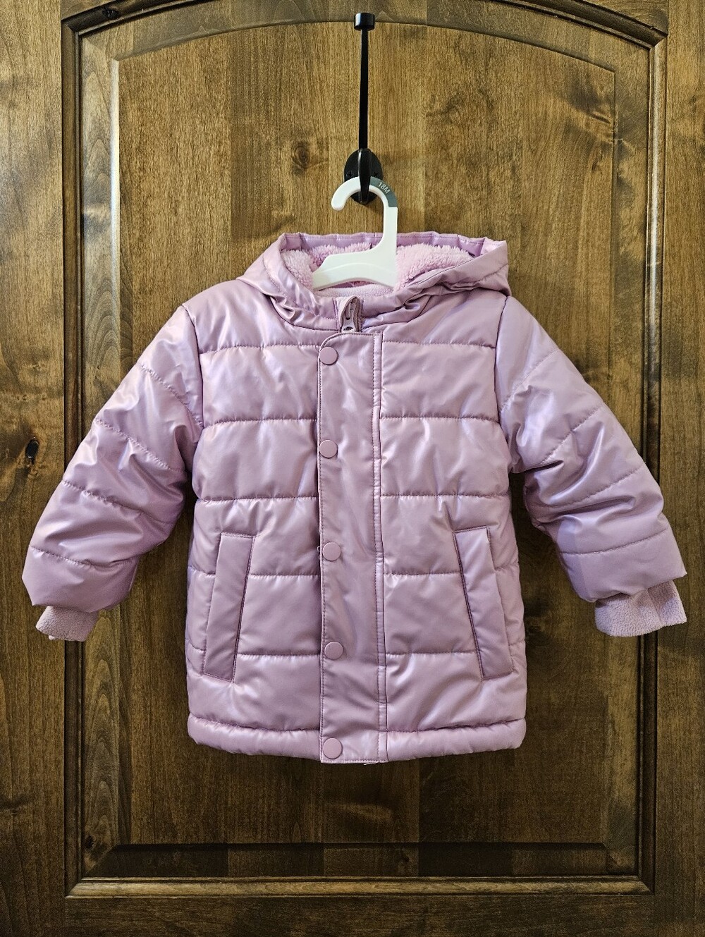 Cat & Jack Fleece Lined Purple Jacket